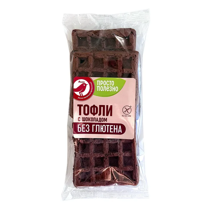 Ашан. Тофли без глютена с шоколадом