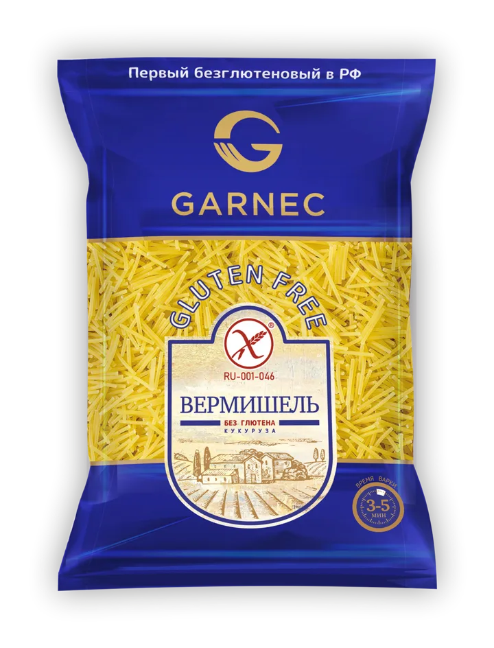 Макаронные изделия без глютена: вермишель
