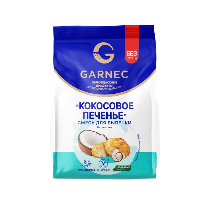 Смесь для выпечки «Кокосовое печенье» без глютена