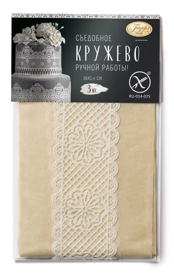Изделие кондитерское сахаристое "КРУЖЕВО"