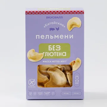 Вкусвилл. Пельмени без глютена Китайские