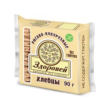 Хлебцы хрустящие рисово-кукурузные