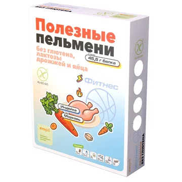 Пельмени без глютена "Фитнес" с индейкой