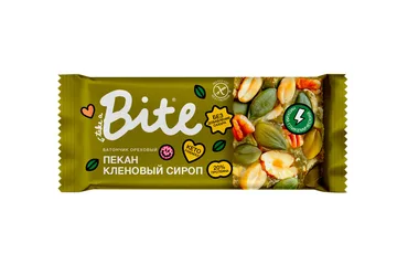 Батончик ореховый «Козинаки» «Пекан-кленовый сироп»