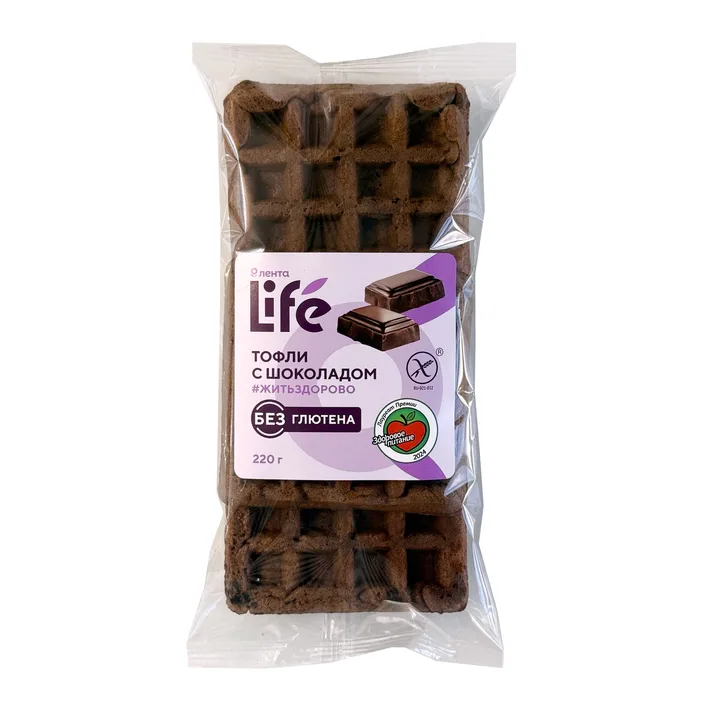 Лента Life. Тофли без глютена с шоколадом