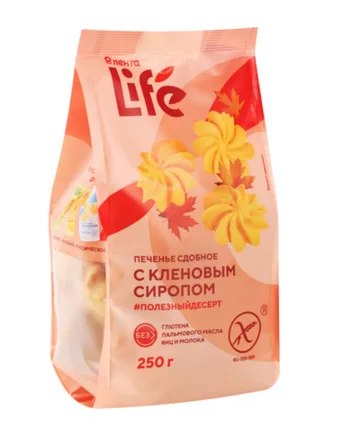 Печенье сдобное "С кленовым сиропом"