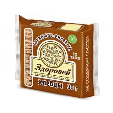 Хлебцы хрустящие гречишно-рисовые