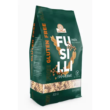 Макаронные изделия из гречневой муки Fusilli