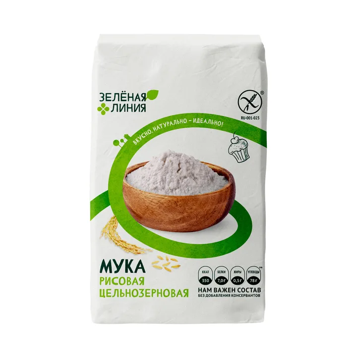 Мука рисовая цельнозерновая
