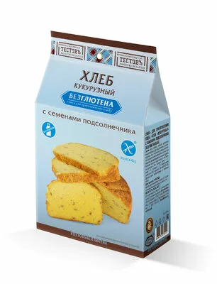 Смесь для приготовления хлеба "Хлеб "Кукурузный" с семенами" (безглютеновая)