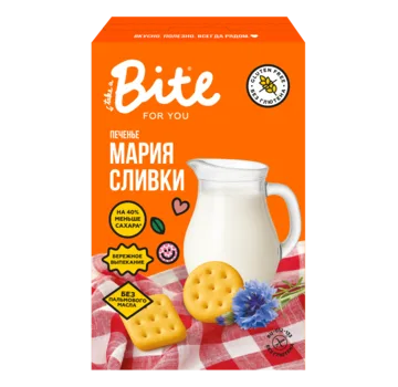 Печенье безглютеновое со вкусом «Сливки» *не содержит следов молока